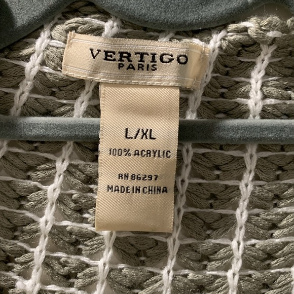 Vertigo Paris wrap sweater/cardigan/jacket L XL - Picture 7 of 7